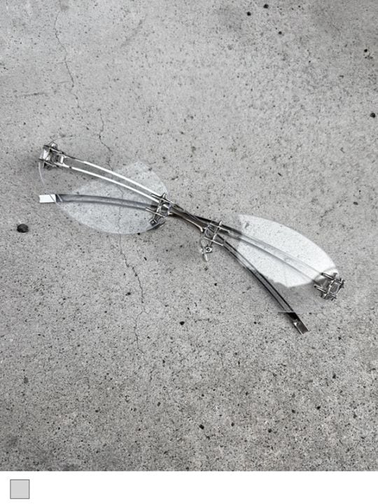 Frameless Oval Glasses