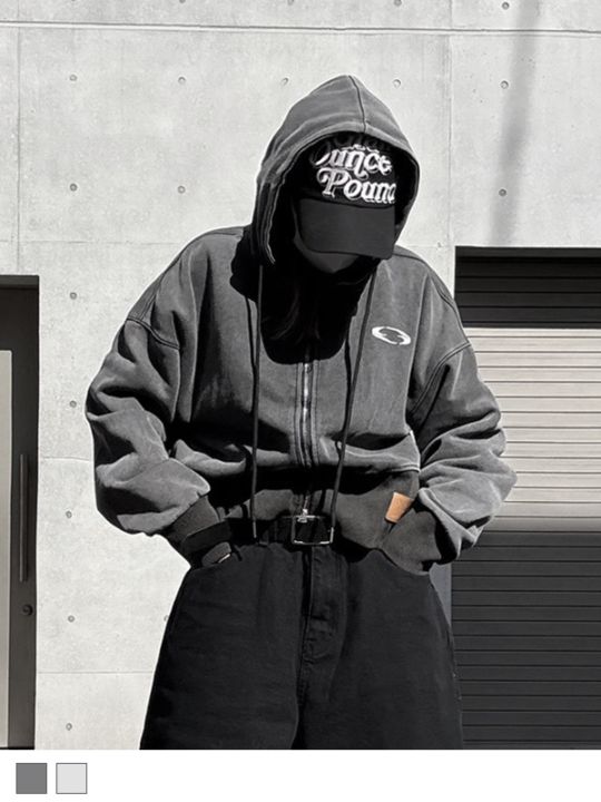 【4/17(金)19:00発売】Pigment Short Zip Hoodie