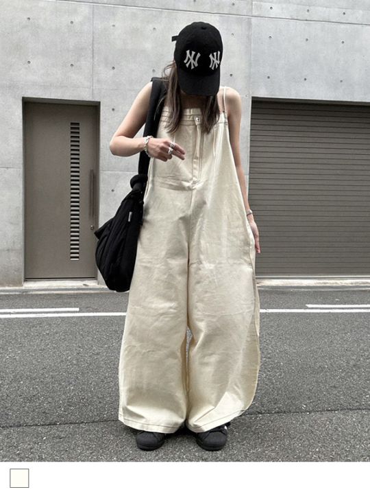 【6/11(木)19:00発売】Loose Camisole Jumpsuit