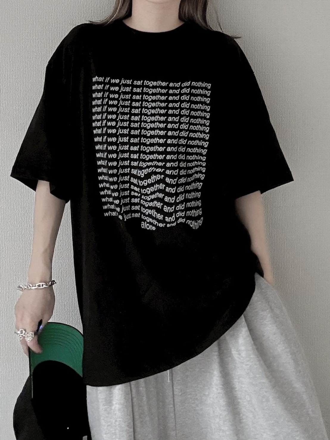 Lettering T-shirt