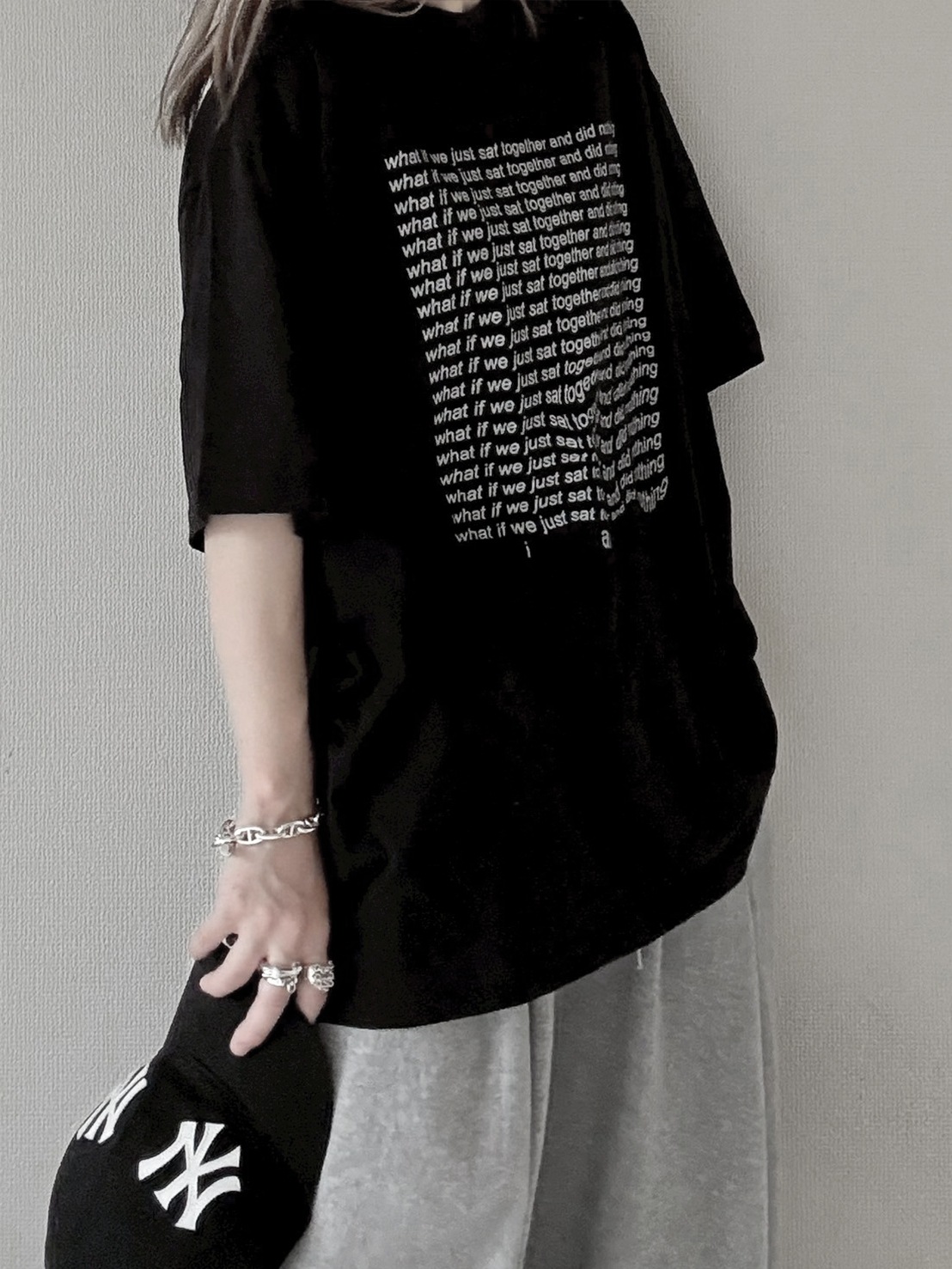Lettering T-shirt