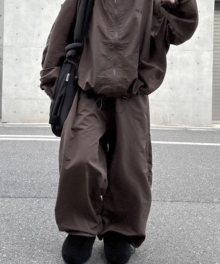 Nylon Logo Track Pants