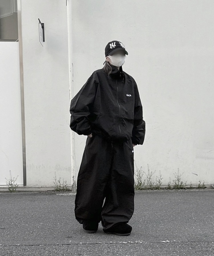 Nylon Logo Track Pants