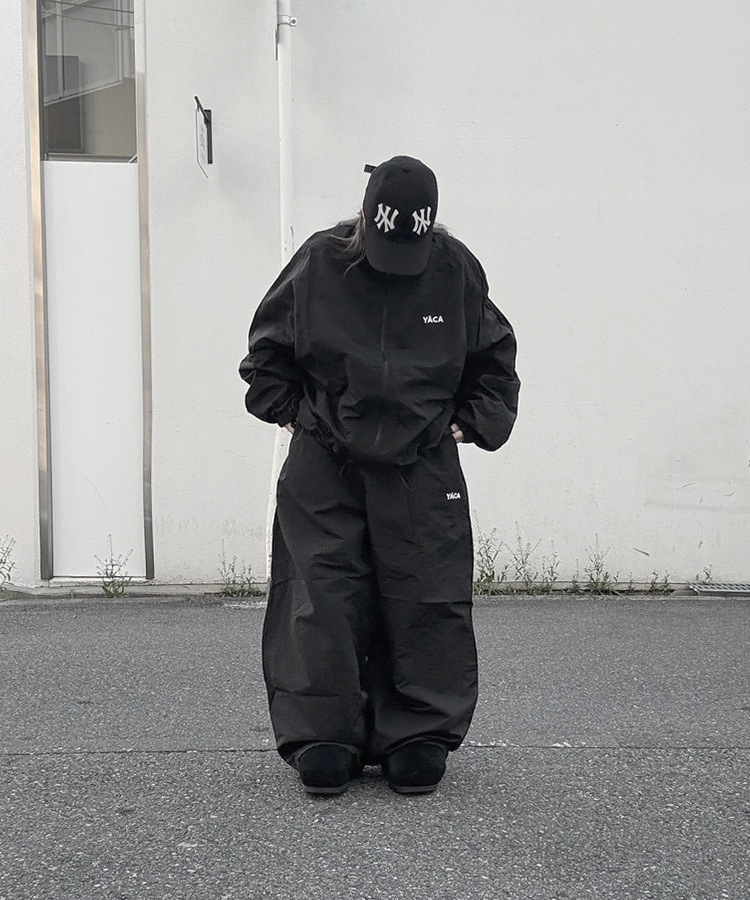 Nylon Logo Track Pants