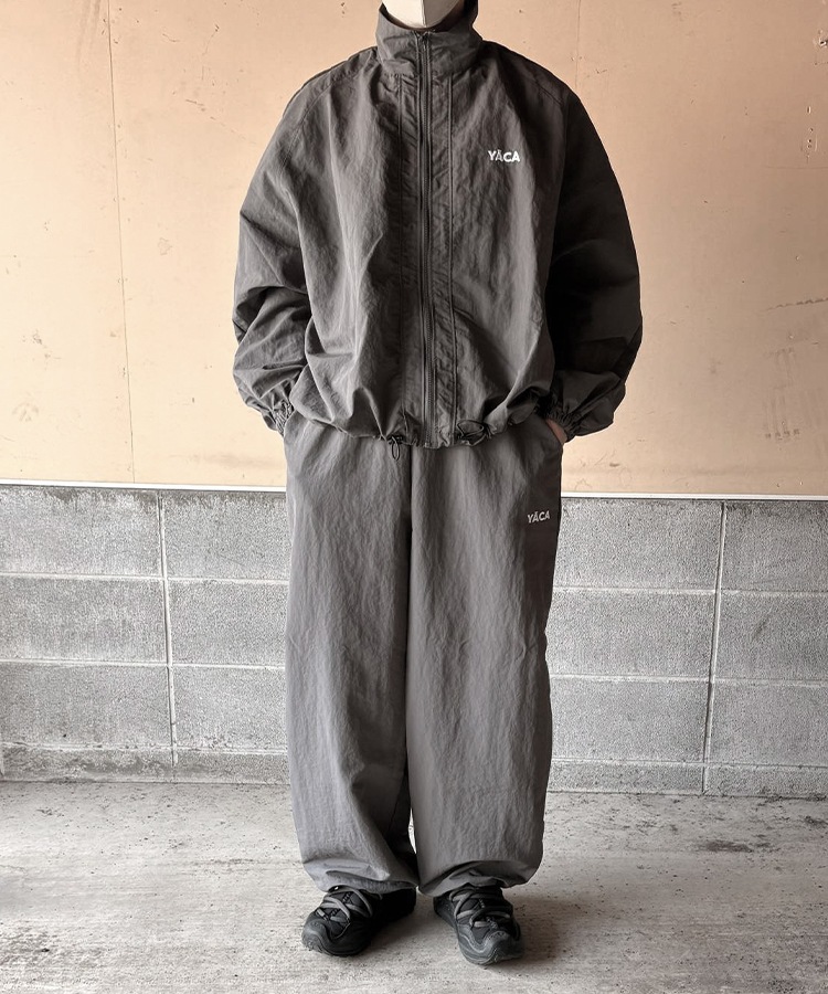 Nylon Logo Track Pants