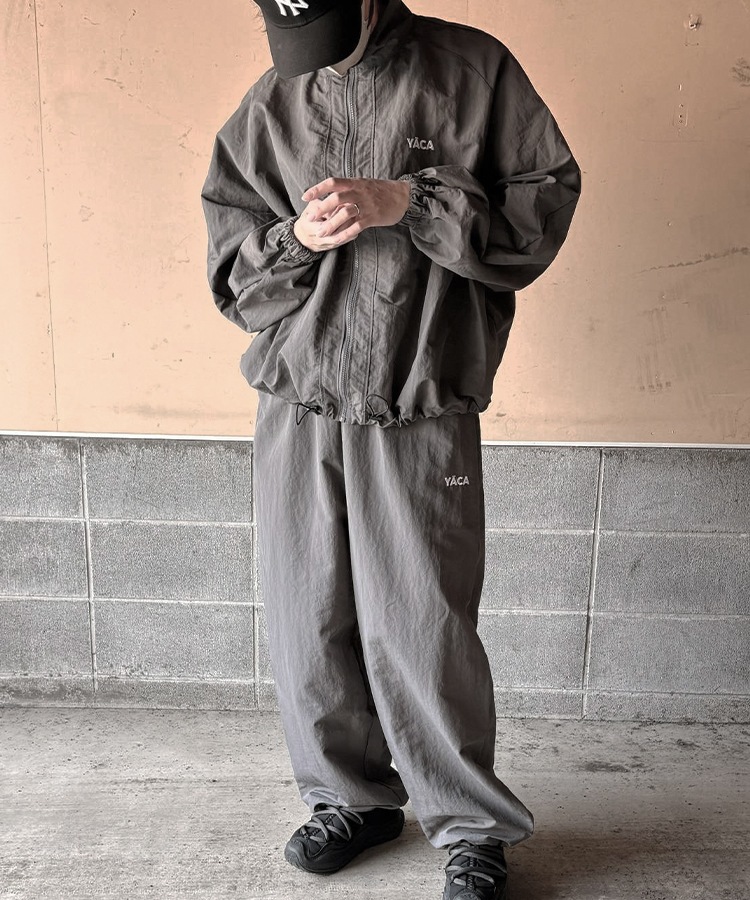 Nylon Logo Track Pants