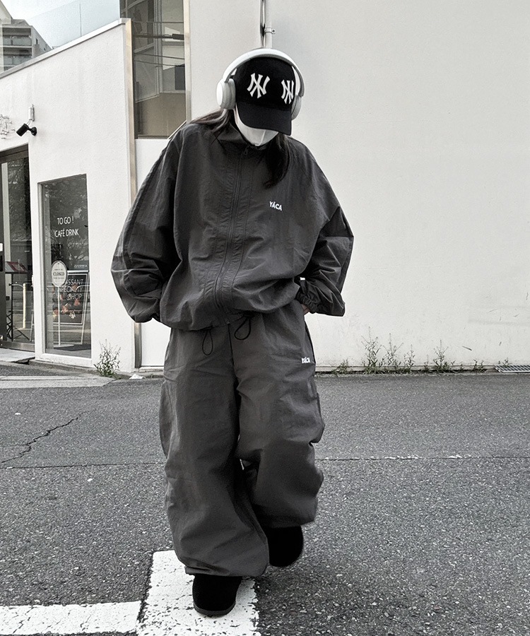 Nylon Logo Track Pants