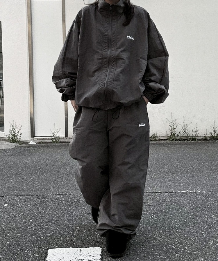 Nylon Logo Track Pants