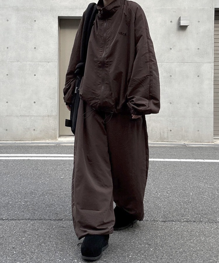 Nylon Logo Track Pants
