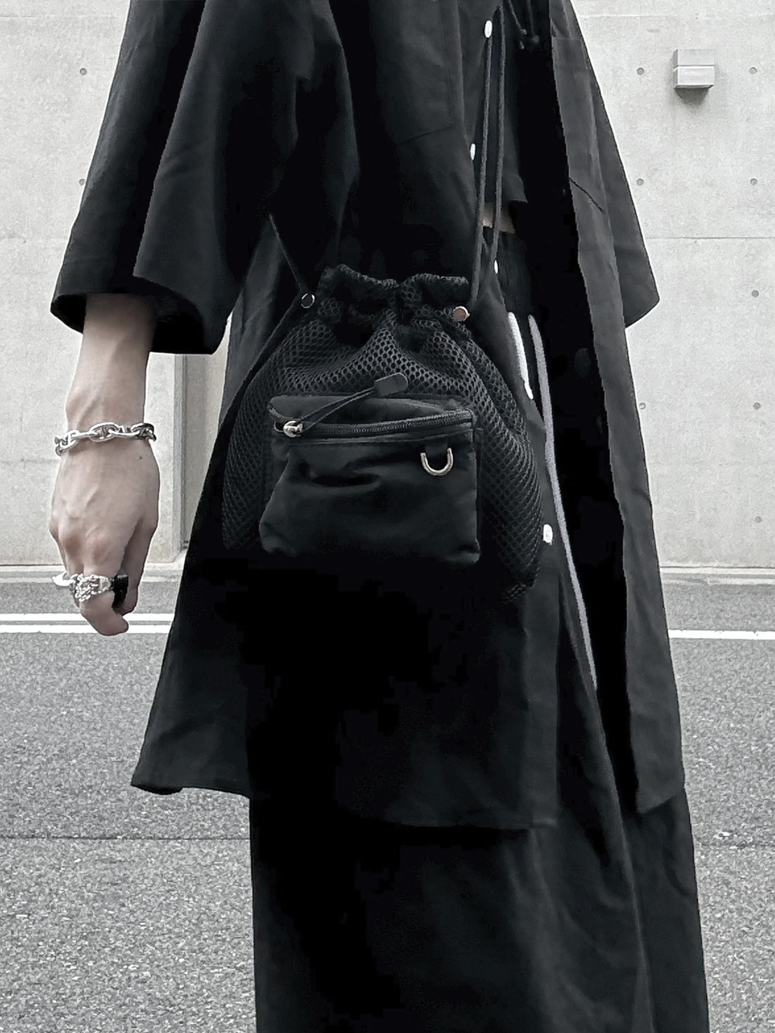 Mesh Bucket Bag