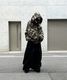 Camouflage Pattern Zip Hoodie