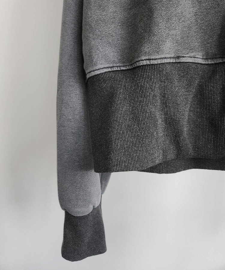 Pigment Short Zip Hoodie