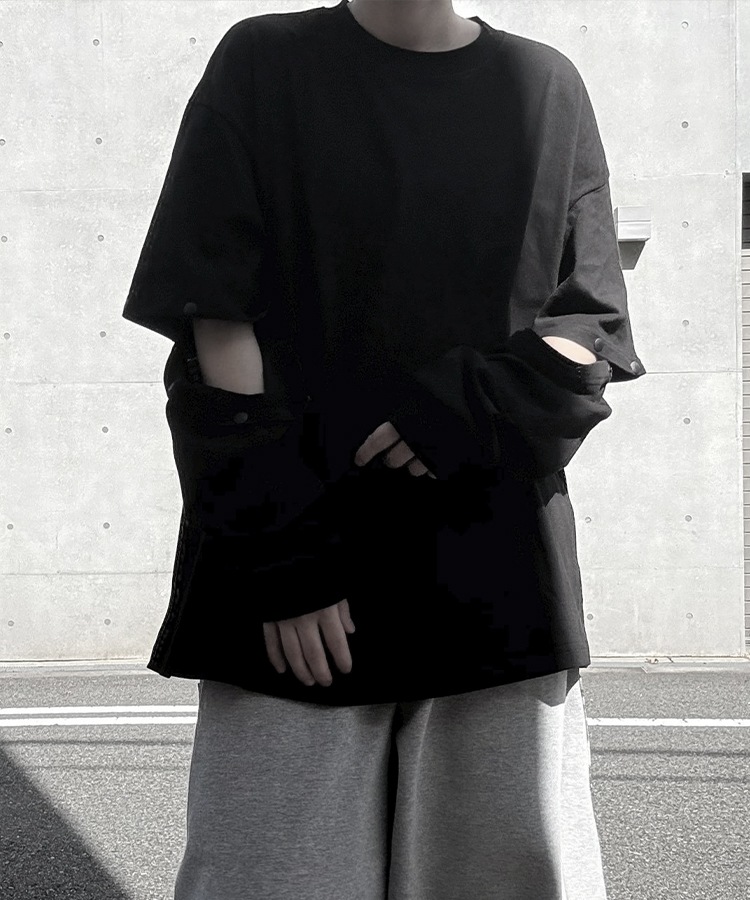 2way Long Sleeve T-shirt