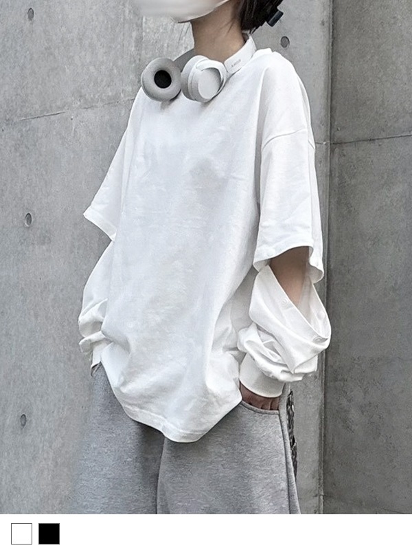 2way Long Sleeve T-shirt