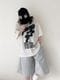 Star Print Mesh Tee