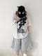 Star Print Mesh Tee