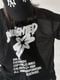 Star Print Mesh Tee