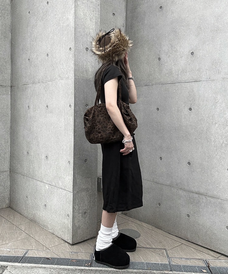 Leopard Pattern Shoulder Bag