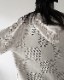 Mesh Checker Zip Hoodie