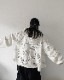 Mesh Checker Zip Hoodie