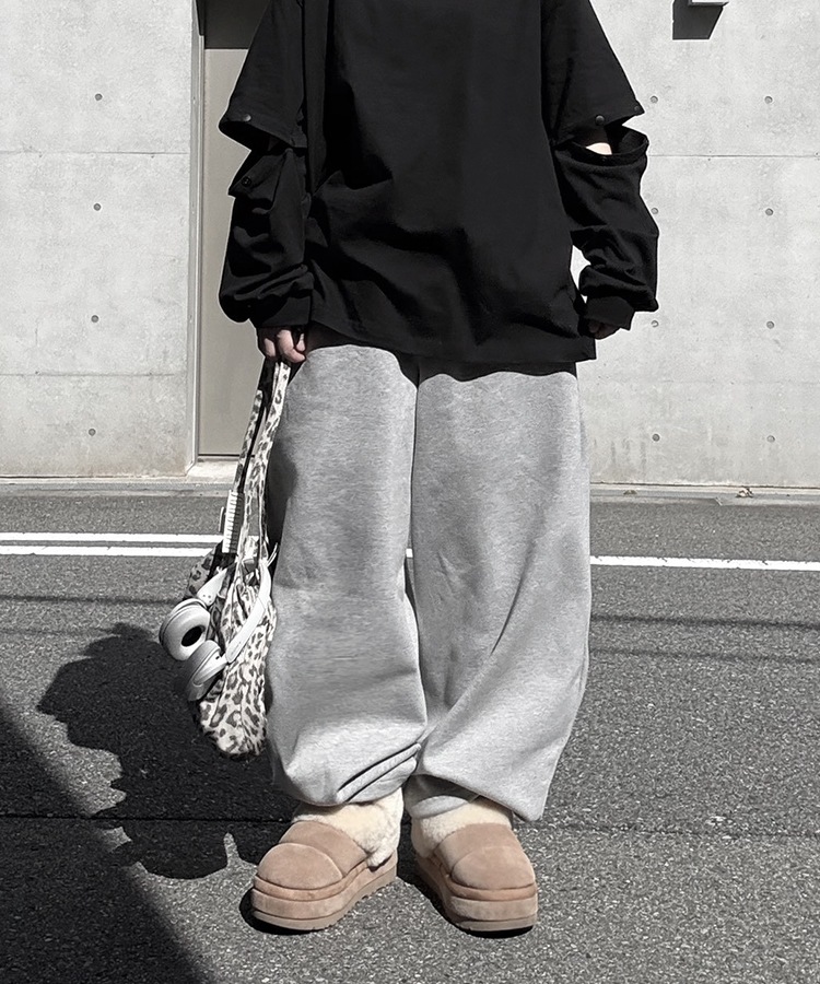 Leopard Double Pocket Sweat PT
