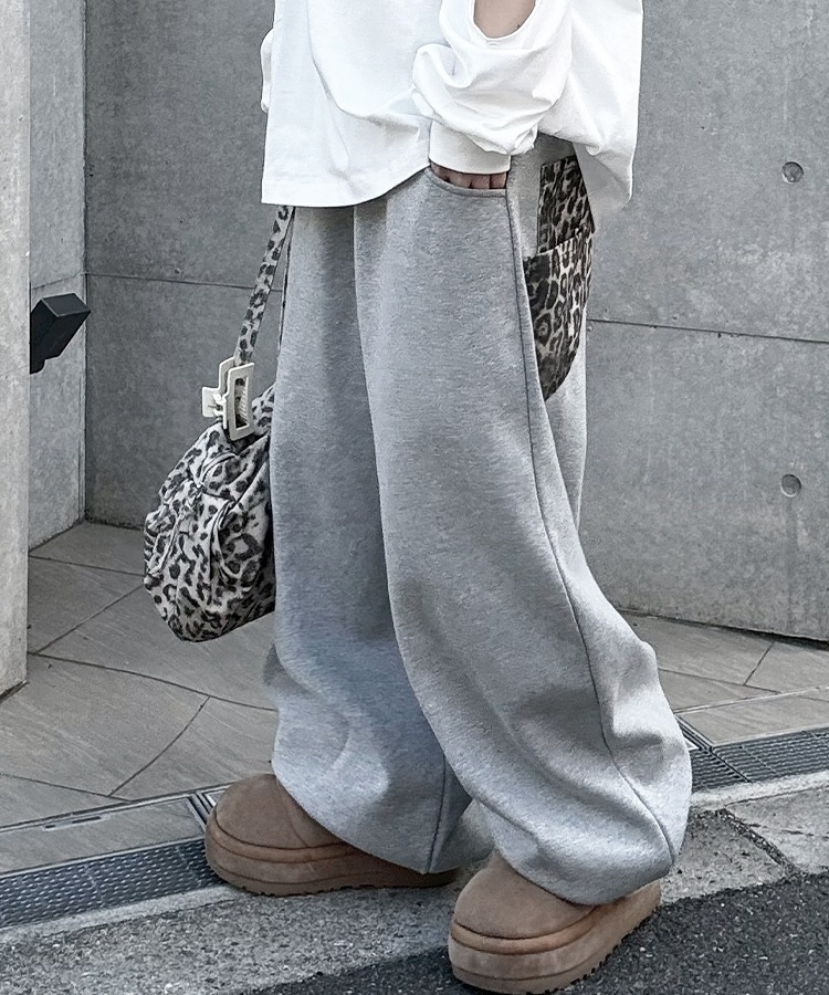 Leopard Double Pocket Sweat PT