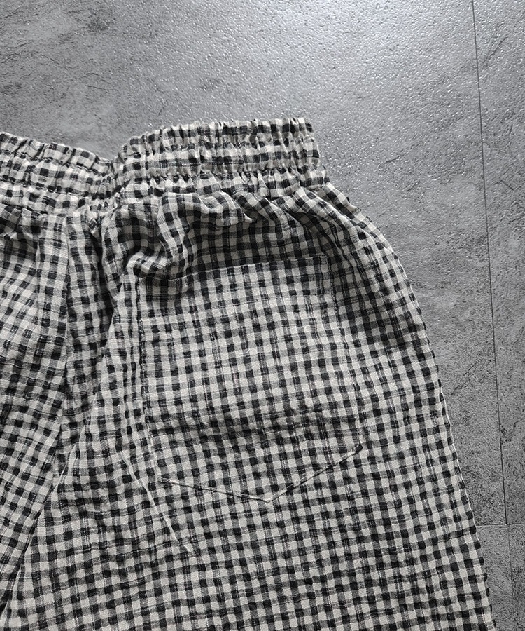 Wrinkle Check Shirt Setup