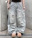 Distressed Wide Jeans