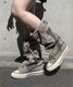 Paint Damaged Sneaker Boots