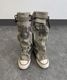 Paint Damaged Sneaker Boots