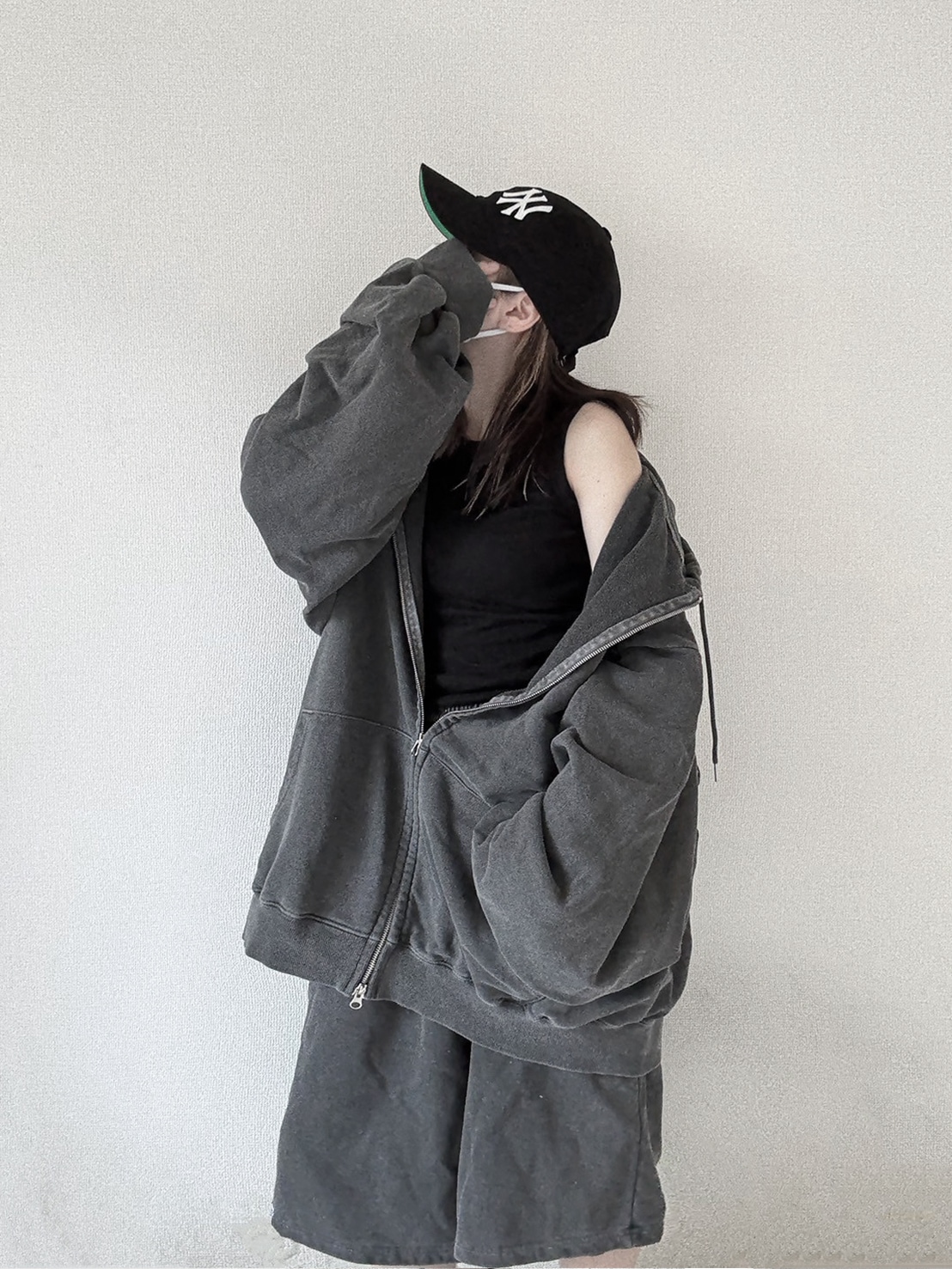 新品 YACA Pigment Zip Parka + Half PTセット Pigment Half PT | BOTTOMS | YACA