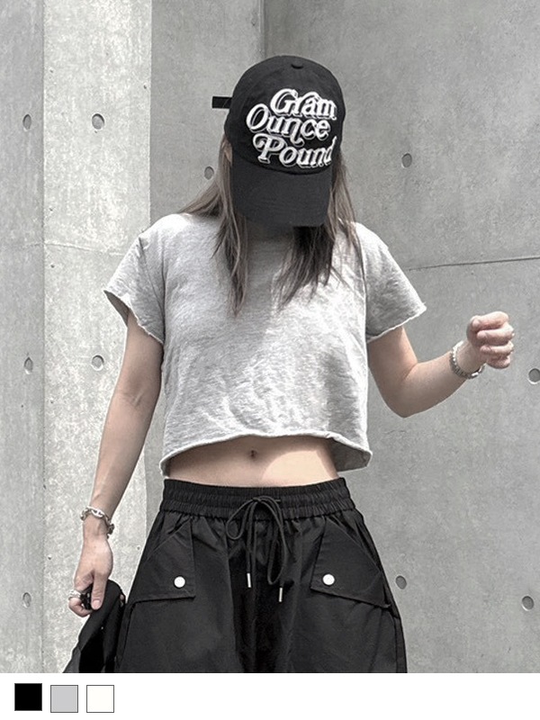 Cutoff mini Tee