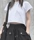 Cutoff mini Tee