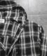 Loose Check Hoodie Shirt