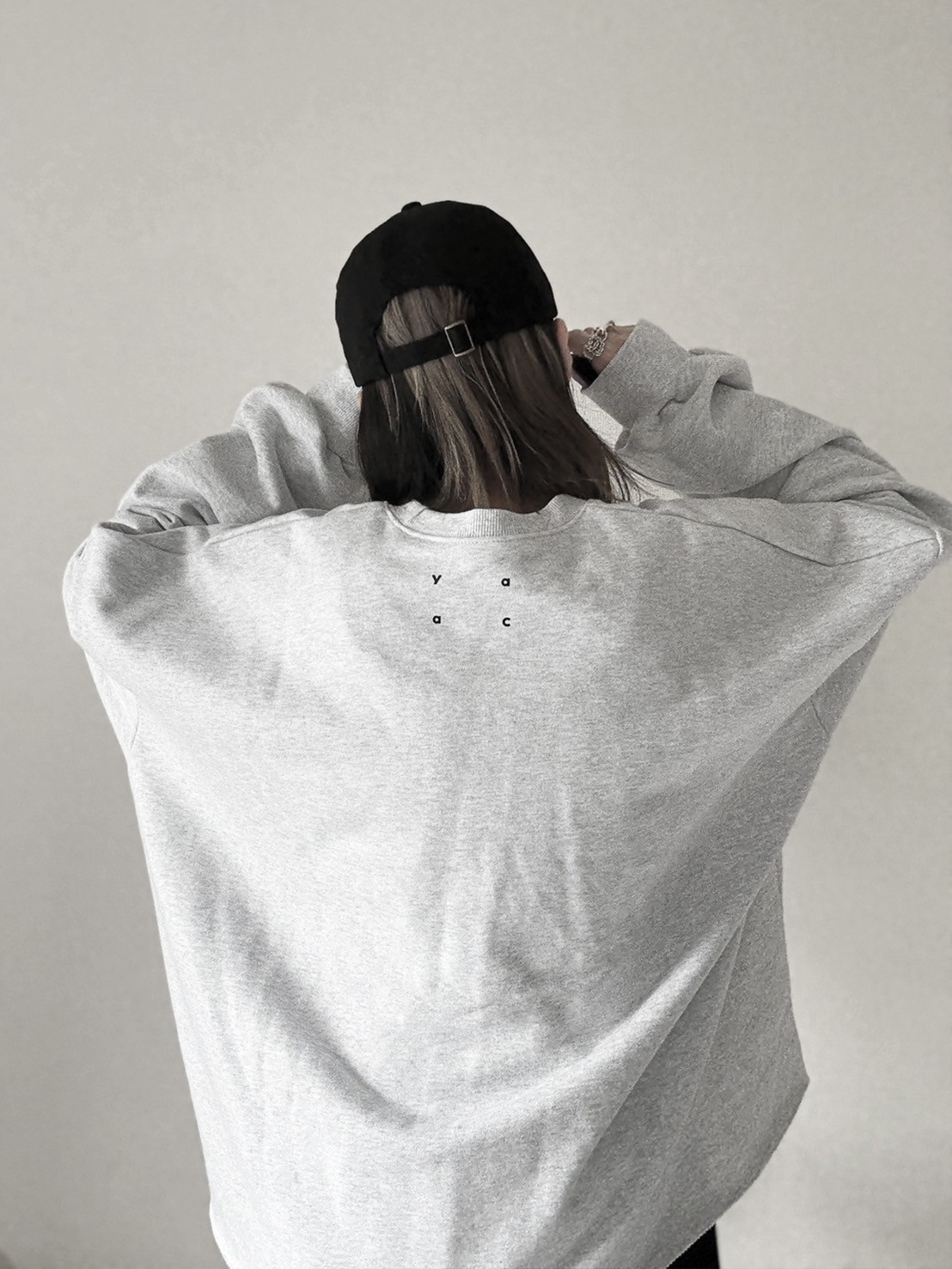 Cutoff Mini Logo Sweat