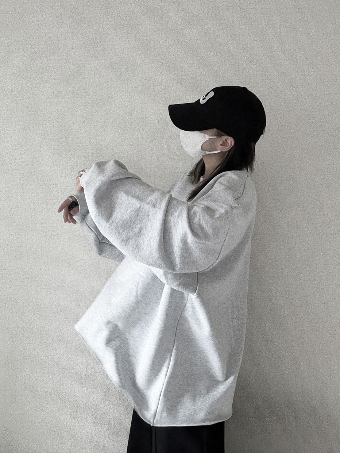 Cutoff Mini Logo Sweat