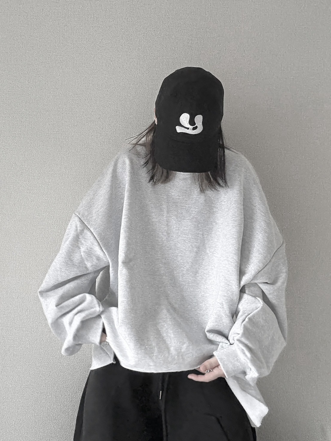 Cutoff Mini Logo Sweat