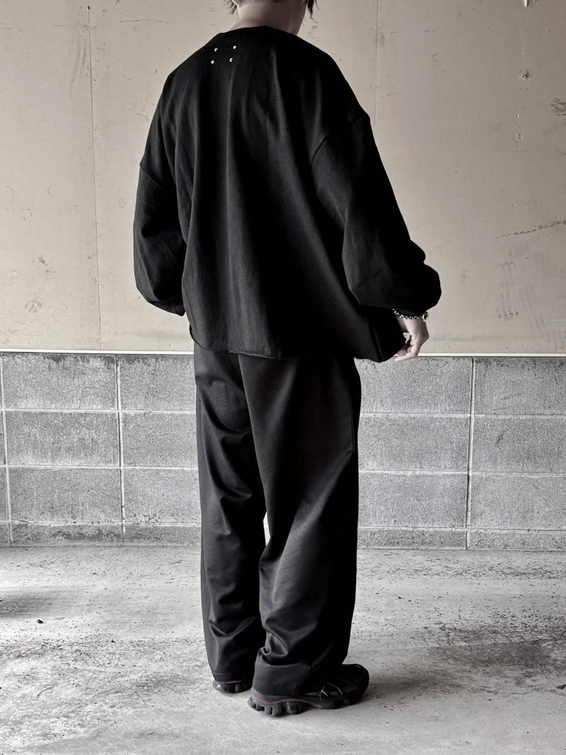 Cutoff Mini Logo Sweat