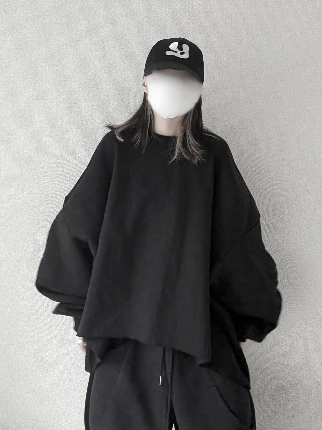 Cutoff Mini Logo Sweat