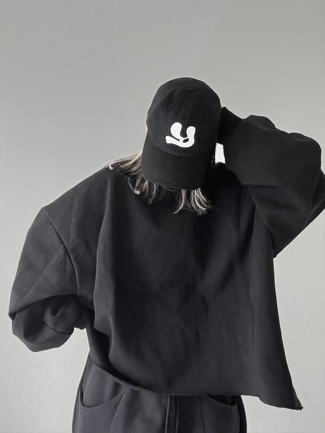 Cutoff Mini Logo Sweat