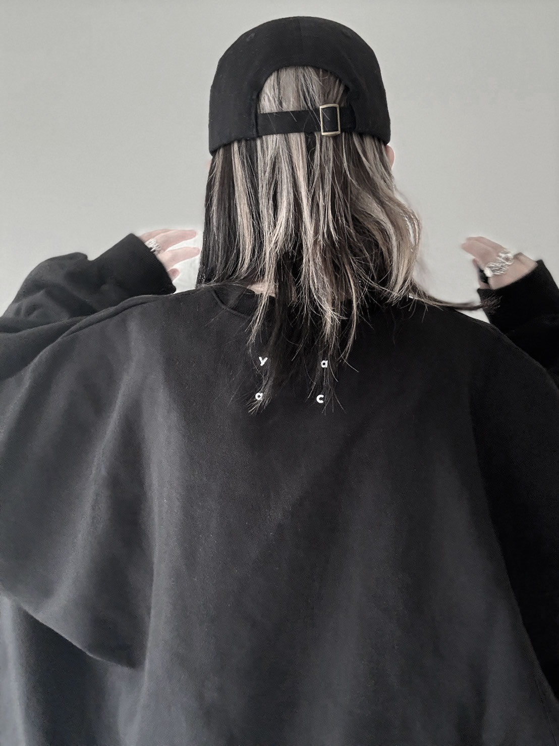 Cutoff Mini Logo Sweat