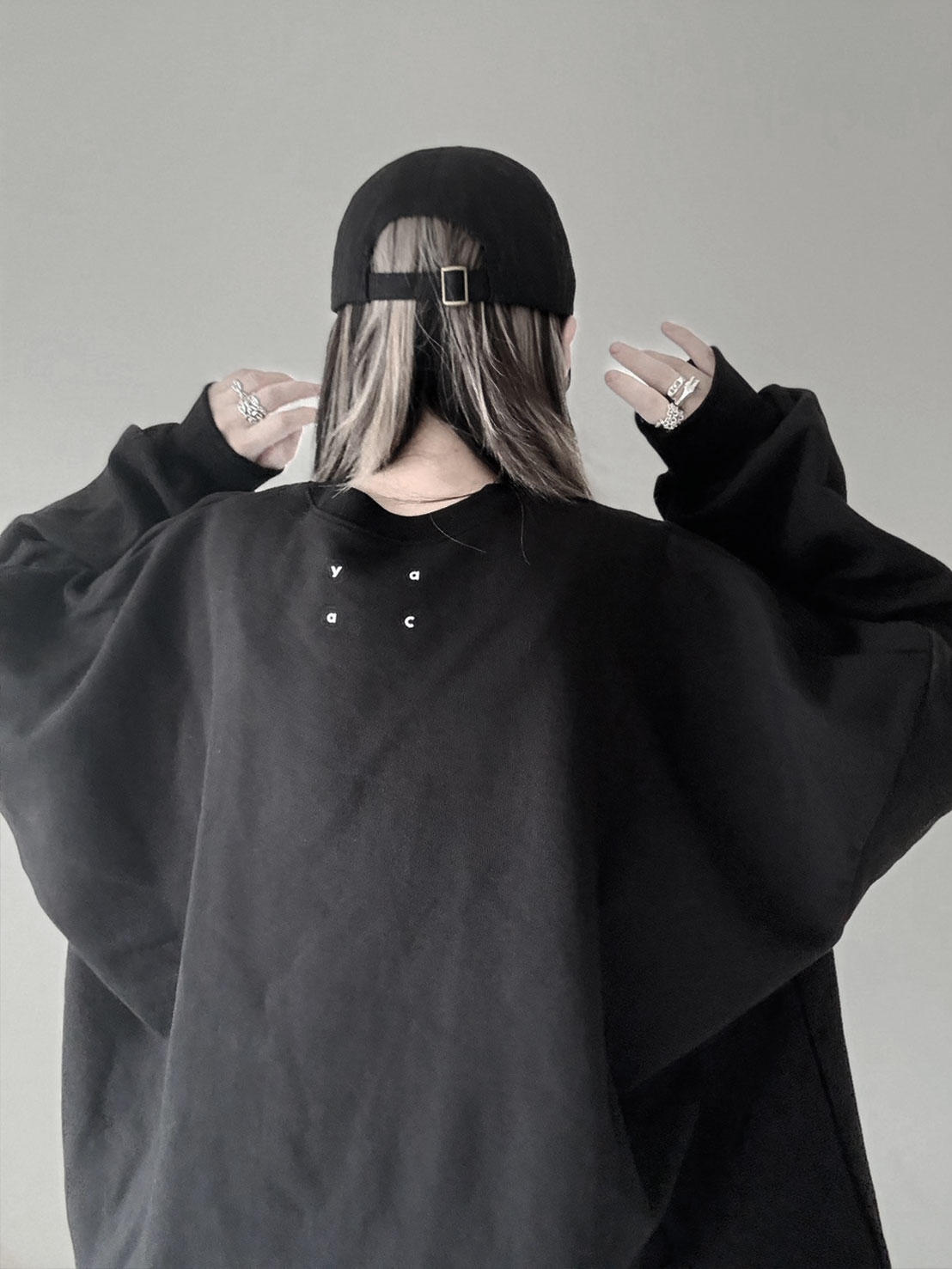 Cutoff Mini Logo Sweat