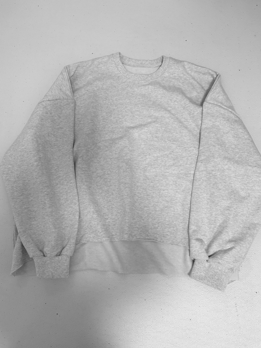 Cutoff Mini Logo Sweat