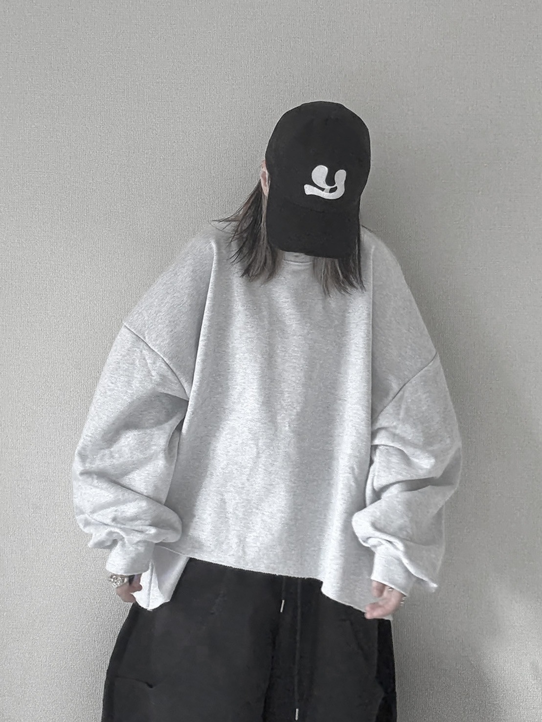 Cutoff Mini Logo Sweat