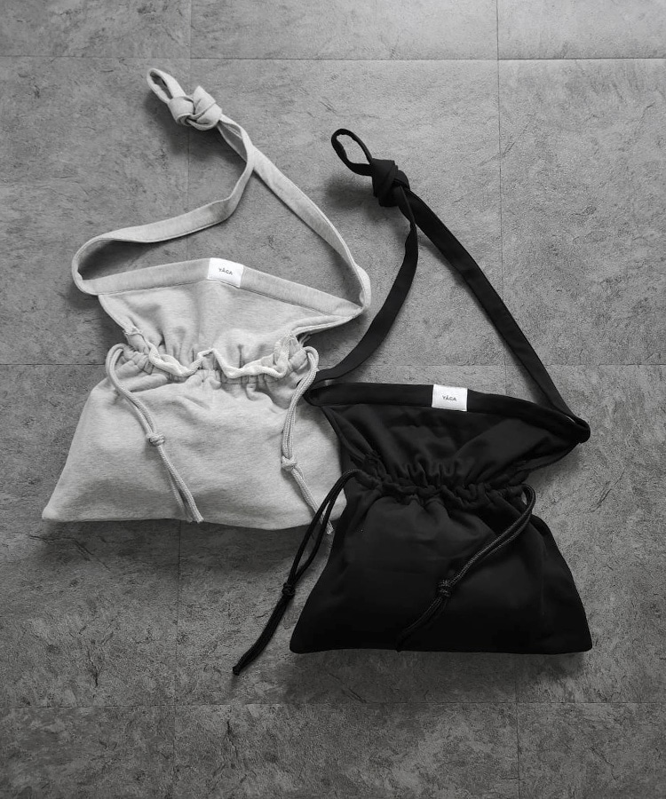 Sweat Apron Shoulder Bag