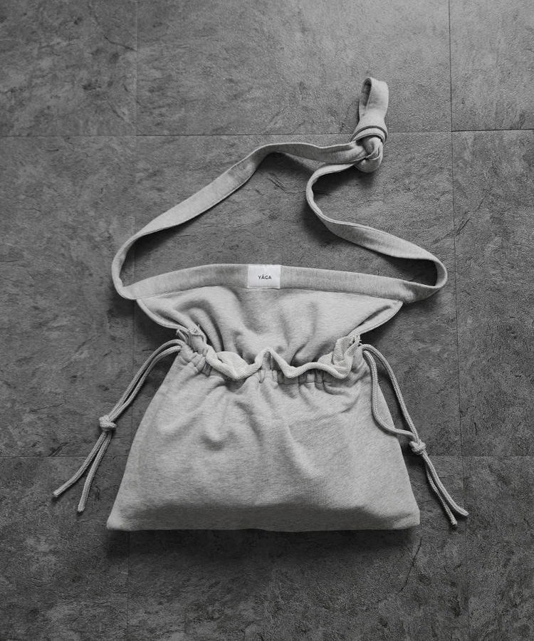 Sweat Apron Shoulder Bag