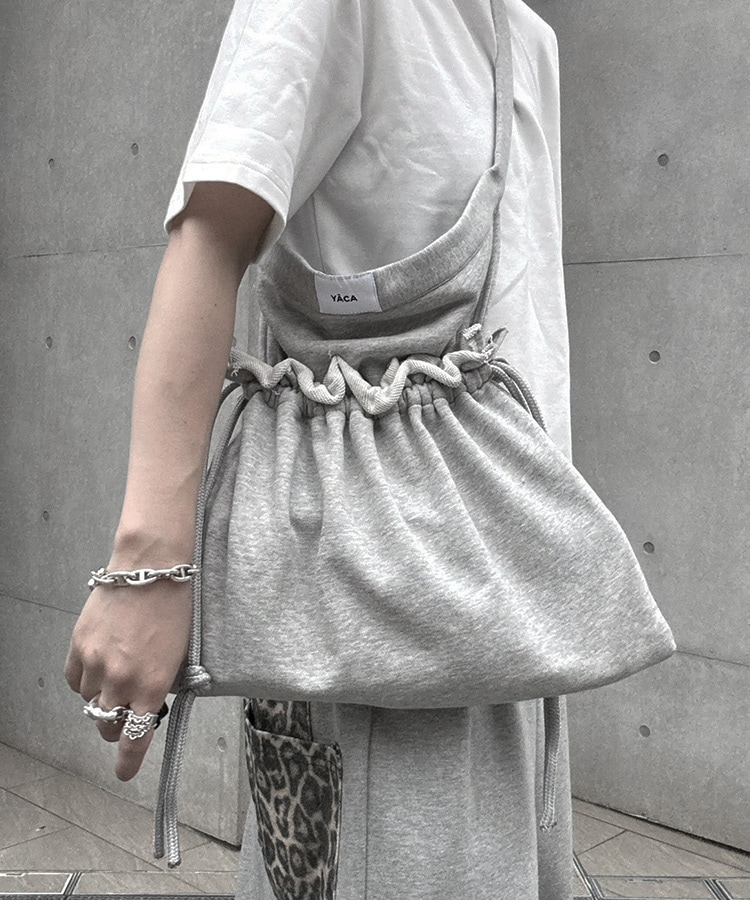 Sweat Apron Shoulder Bag