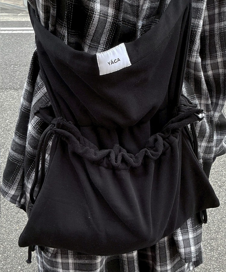 Sweat Apron Shoulder Bag