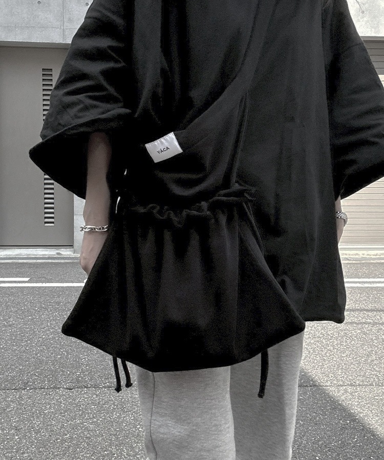 Sweat Apron Shoulder Bag