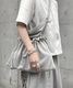 Sweat Apron Shoulder Bag